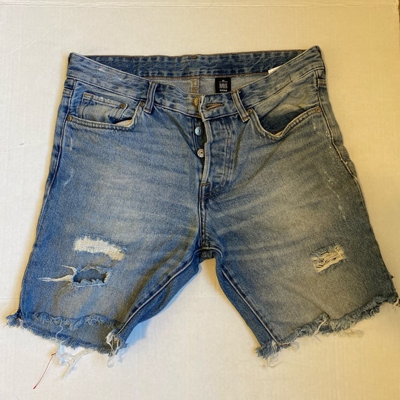 H&M Other - H&M Mens Distressed Slim Fit Shorts sz 30 Low Waist